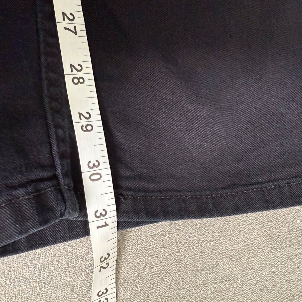 Levi Signature Women's Jeans At Waist Bootcut Sz 10 Black Western Country Work - Picture 10 of 11